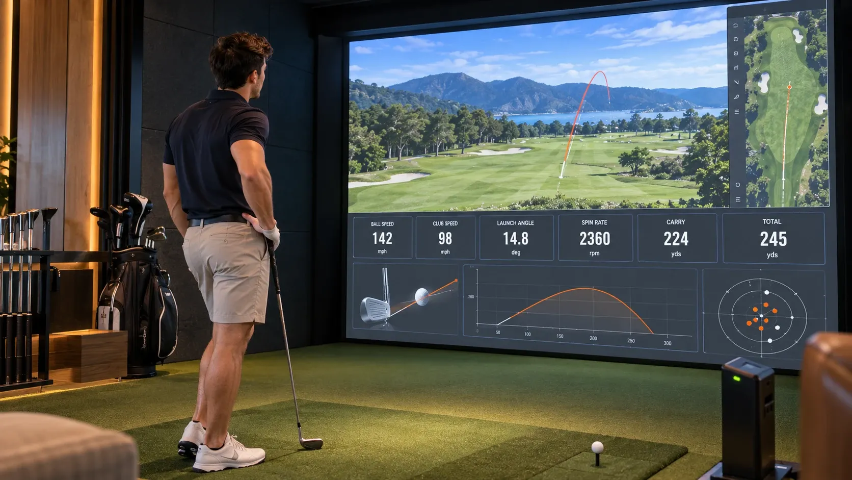 Simulator Launch Monitor Data