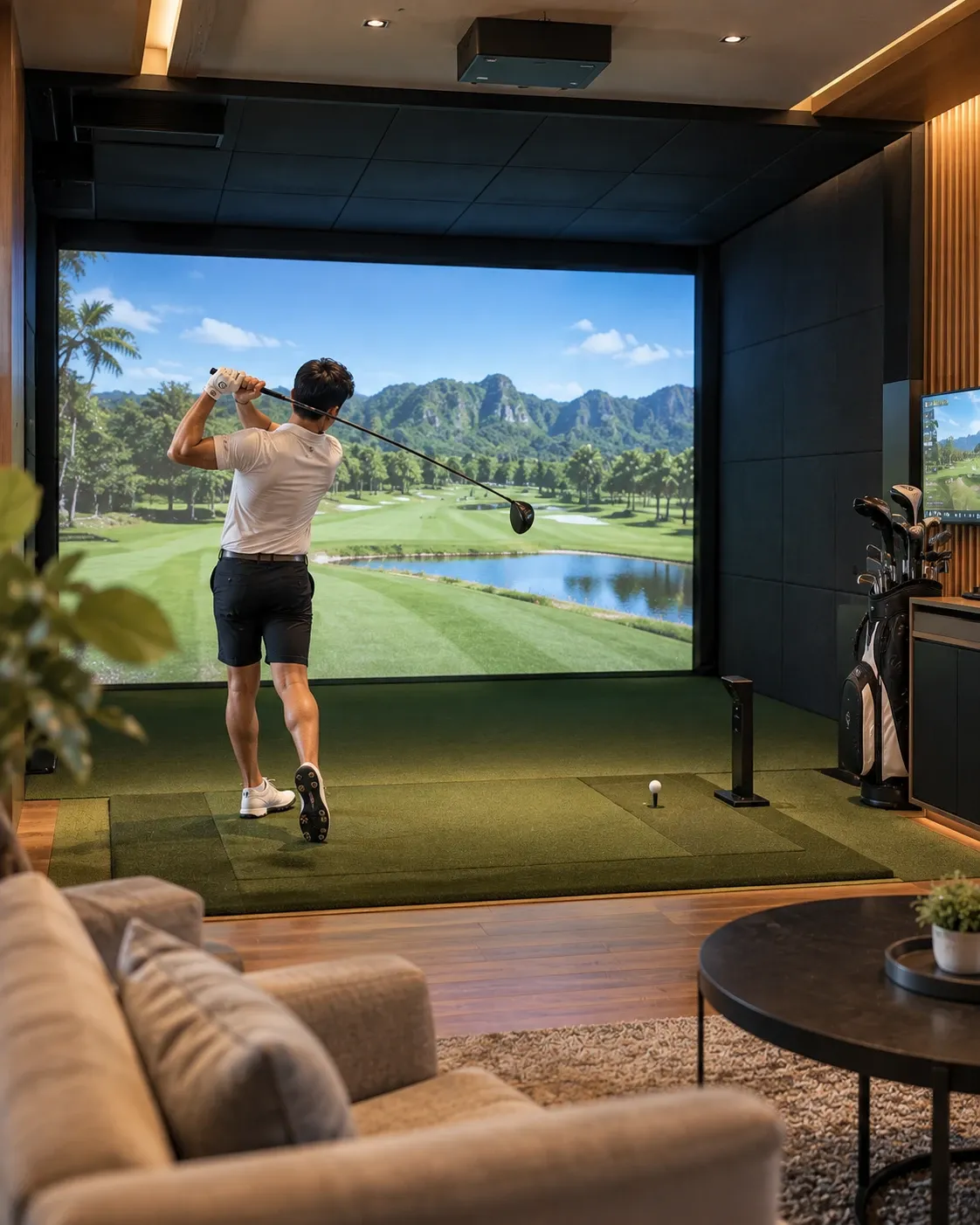 Golf Simulator Bay