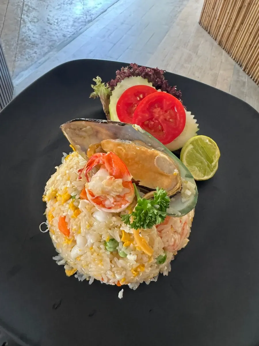 Fried Rice with Seafood