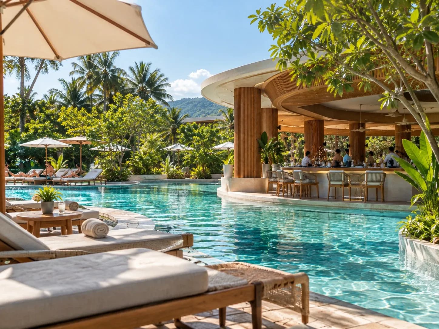 Pool Bar Area